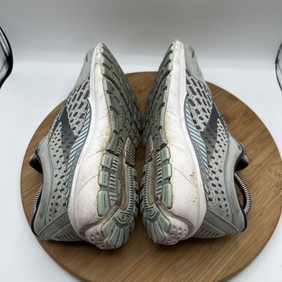 Brooks Adrenaline 21 Women's Size 8.5 B Shoes Running Gray Sneakers Blue White - Picture 6 of 8